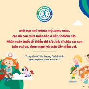 Nhân ngày Quốc tế Thiếu nhi - Xanh Pôn